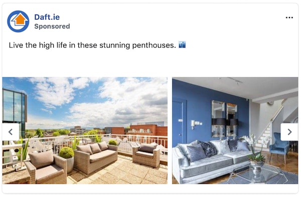 Facebook for Estate Agents - Carousel Ad
