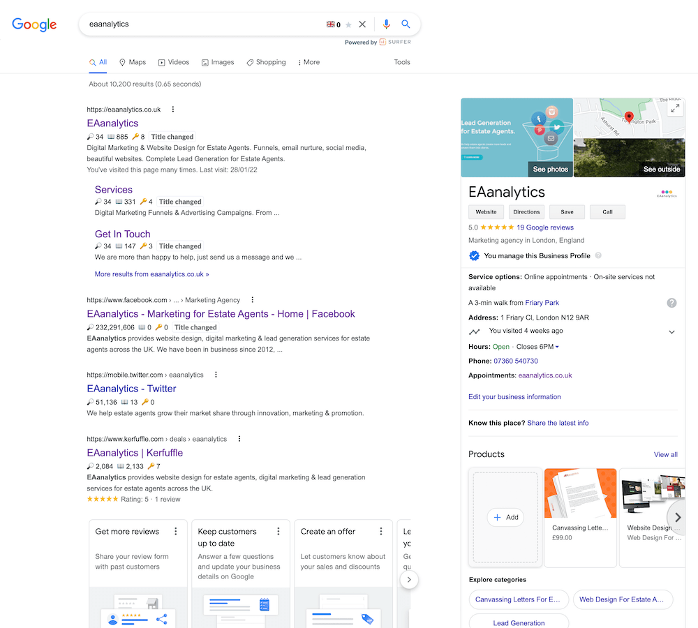Google Business Profile