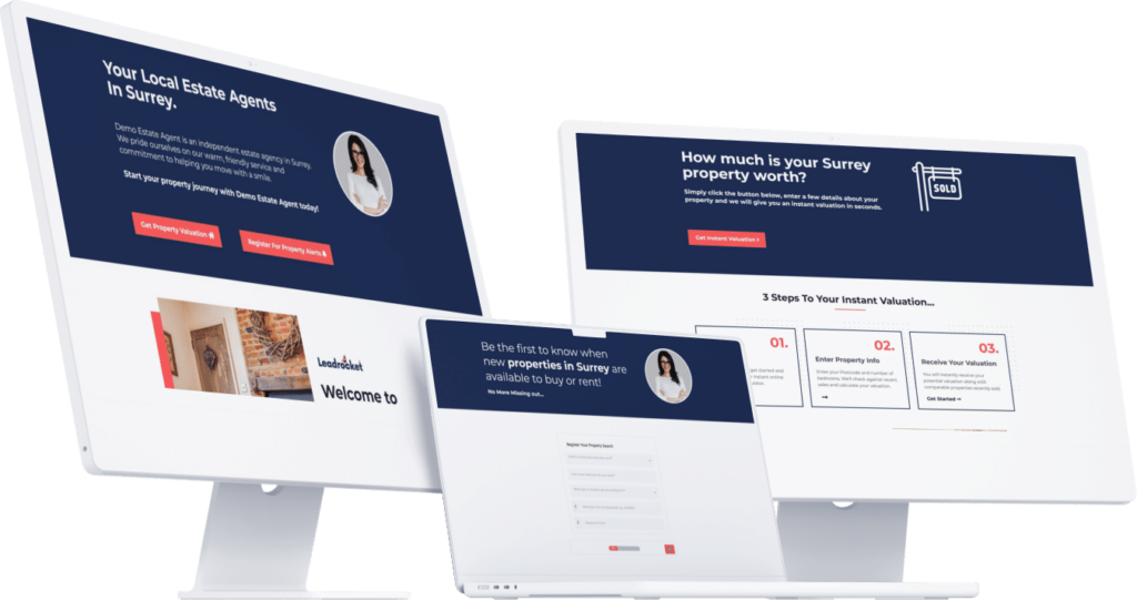 Estate Agent Funnel & Landing Pages