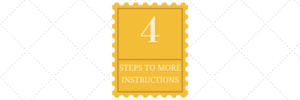 4 Steps To More Instructions
