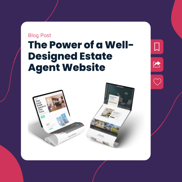 power of a well designed estate agent website